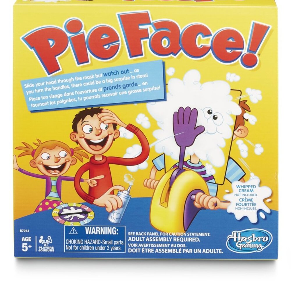 PIE FACE Boardgame. Board Game